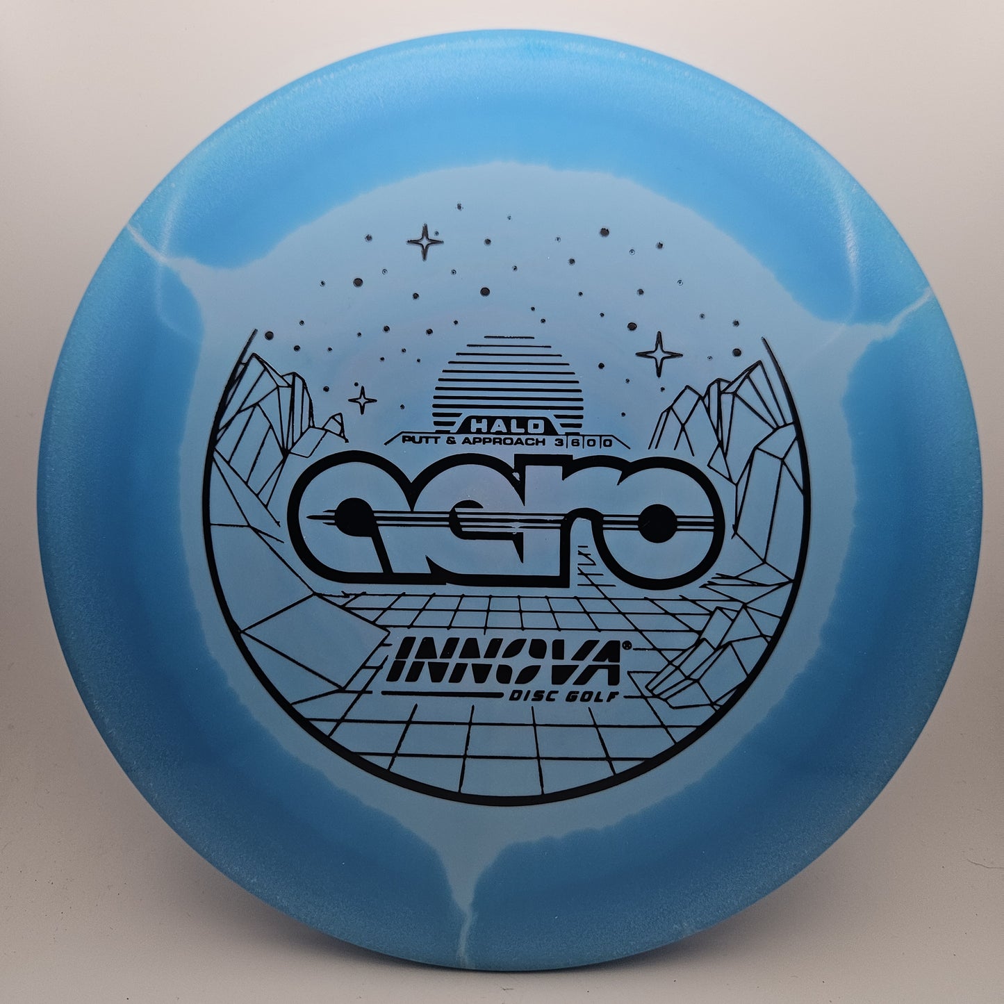 #11640 176g Blue / Blue Halo Star Aero