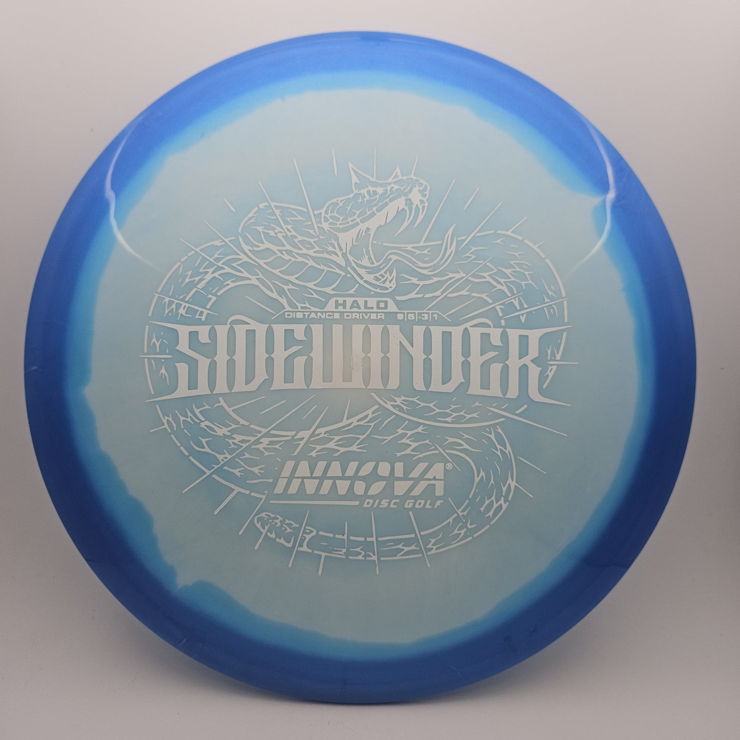 #11470 168g White / Blue Halo Star Sidewinder