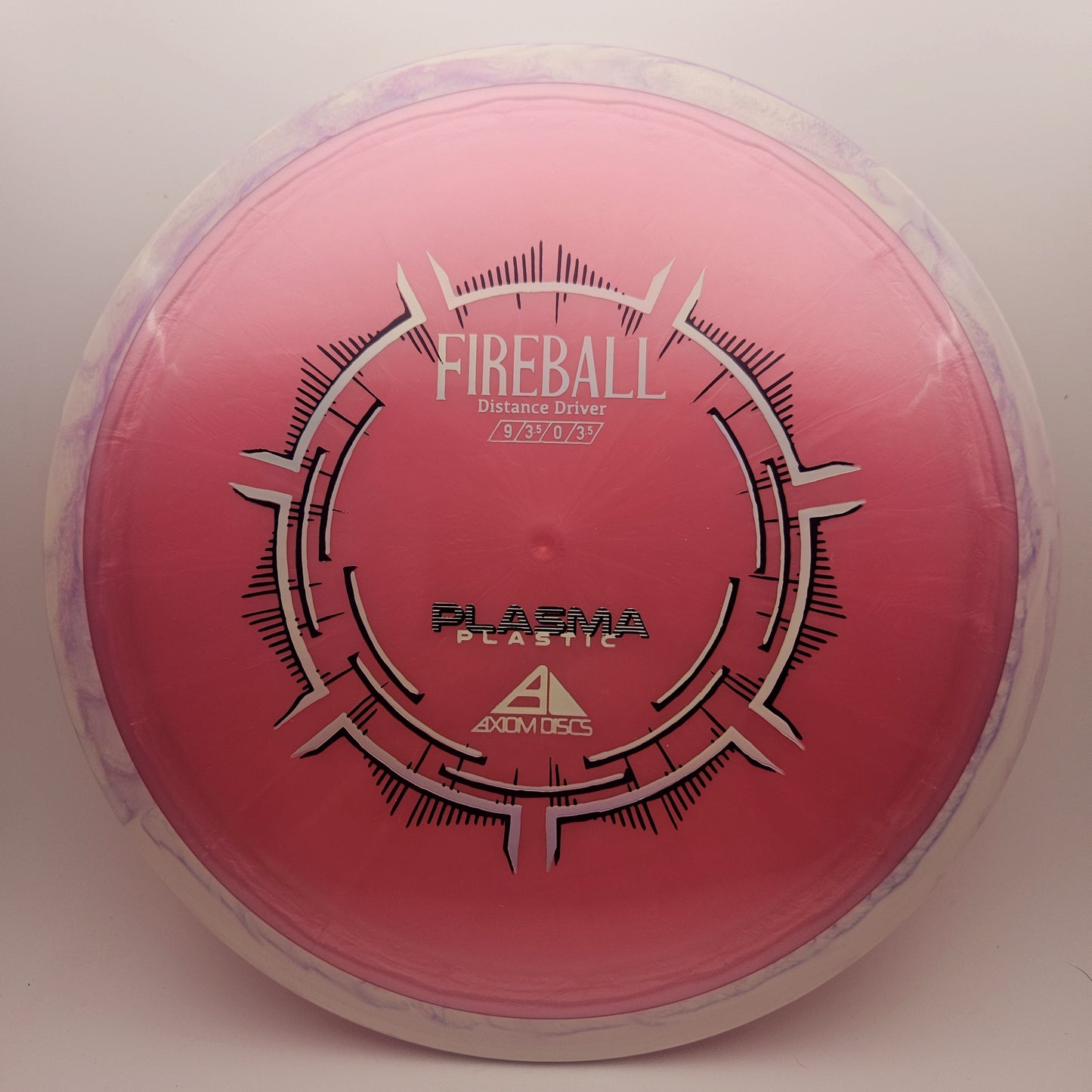 #12689 174g Pink / White Plasma Fireball