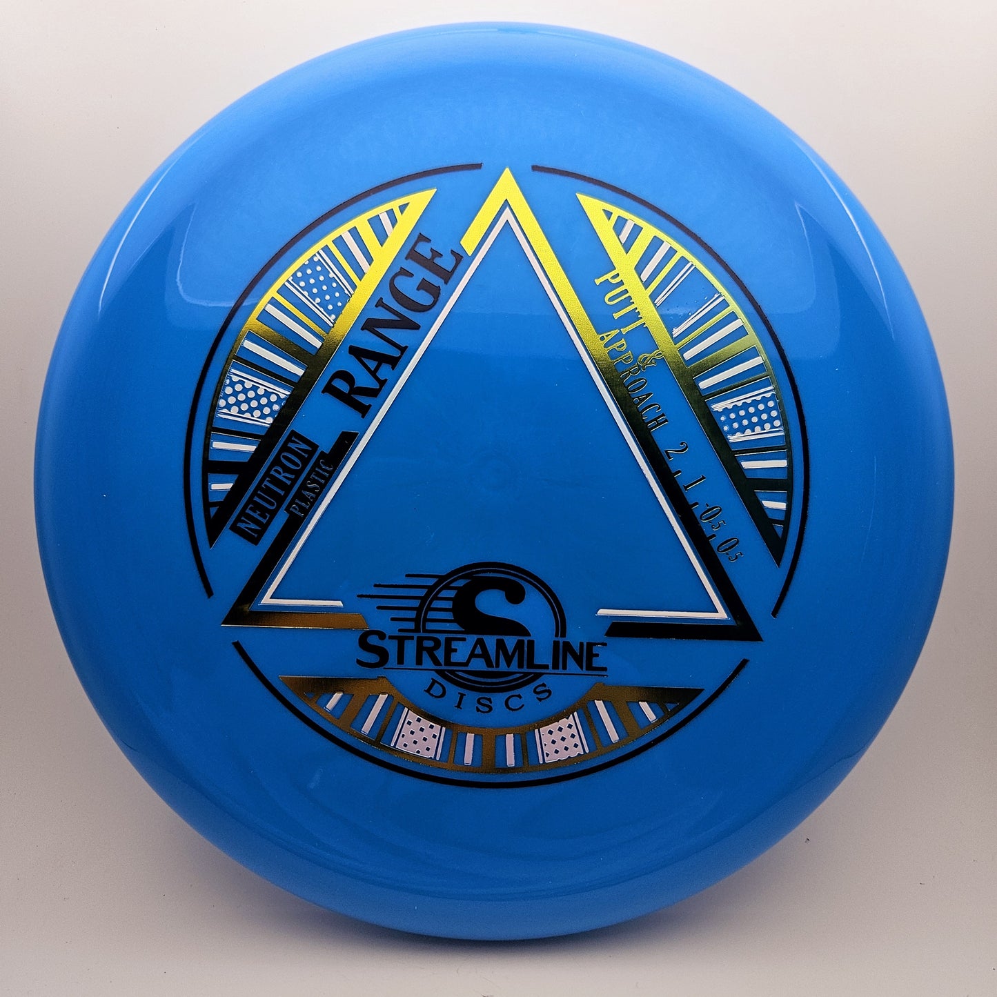 #12649 174g Blue, Gold Foil Neutron Range