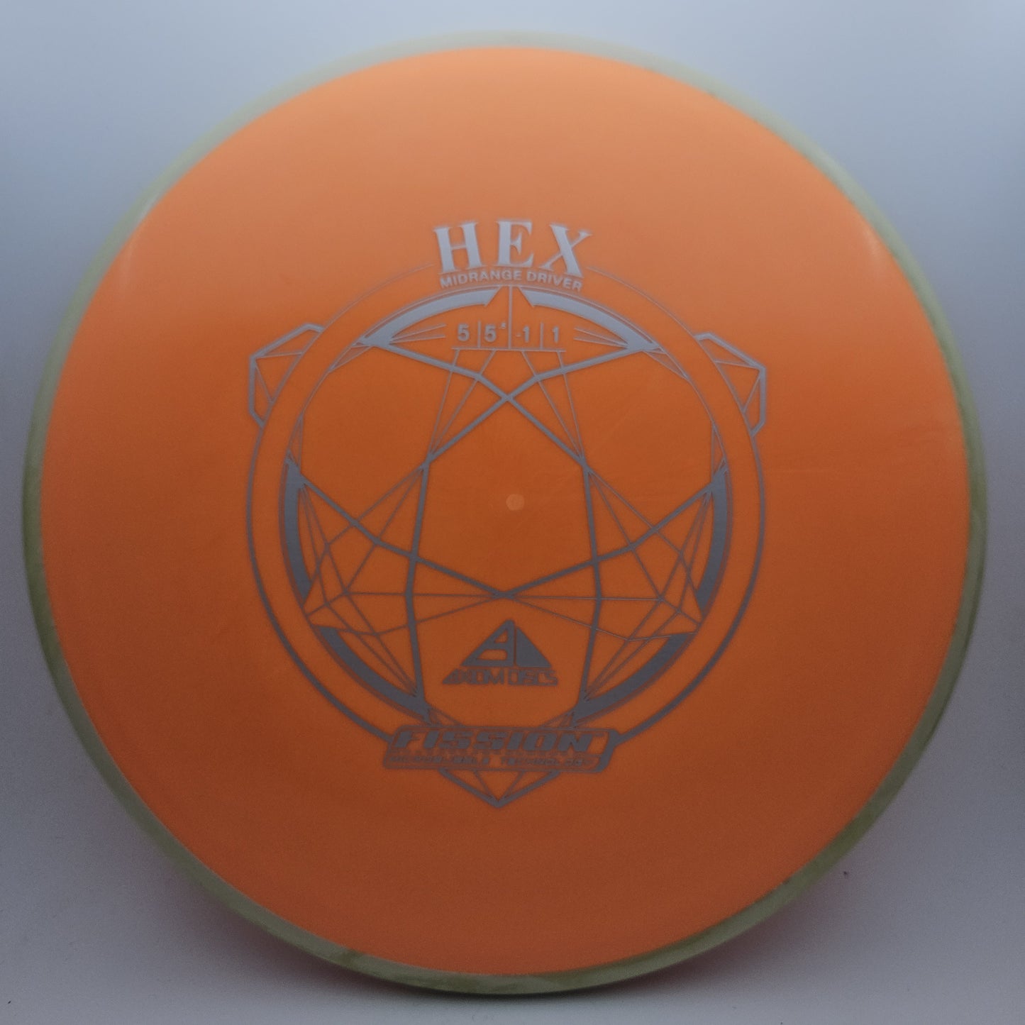 #9896 174g Orange / Yellow Fission Hex