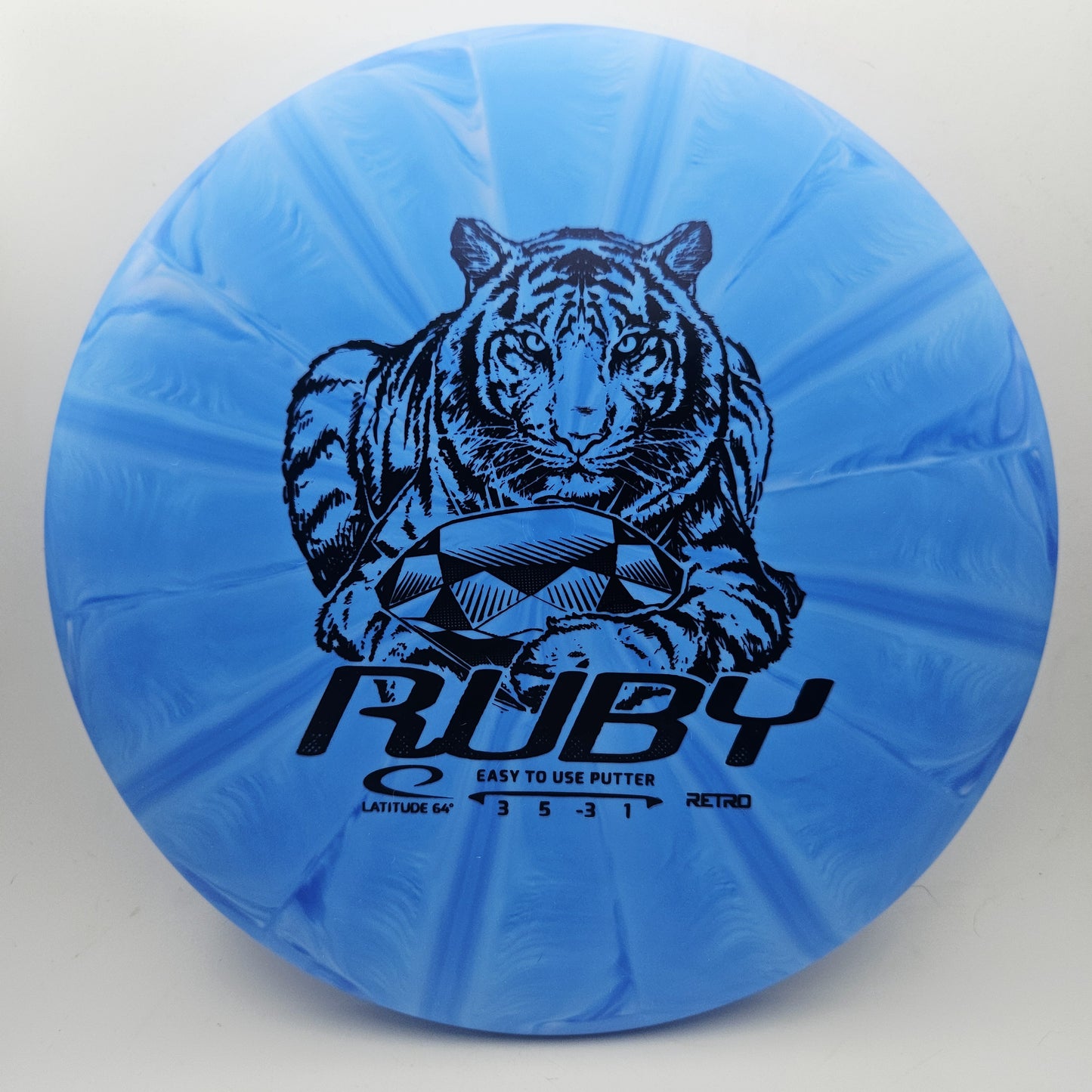 #20091 158g Blue Retro Burst Ruby