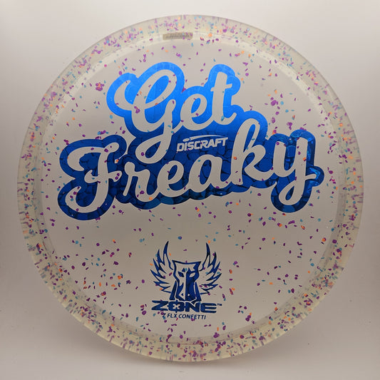 #12009 173-174g Clear, Blue Scales Foil, Get Freaky Z Flx Confetti Zone