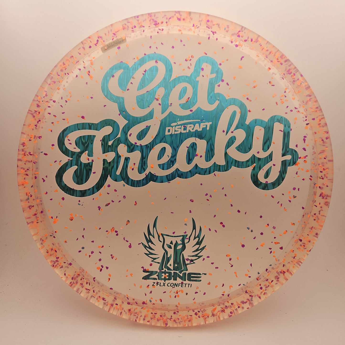 #12030 173-174g Peach, Blue Oil Foil, Get Freaky Z Flx Confetti Zone