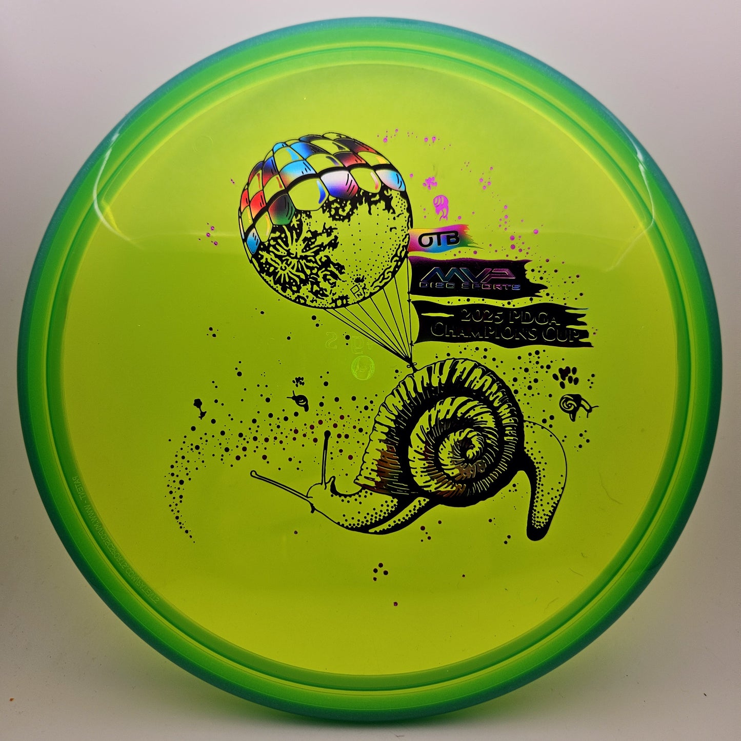 #11760 174g Green / Teal, Champions Cup 2025 Prism Proton Soft Envy - Champions Cup 2025