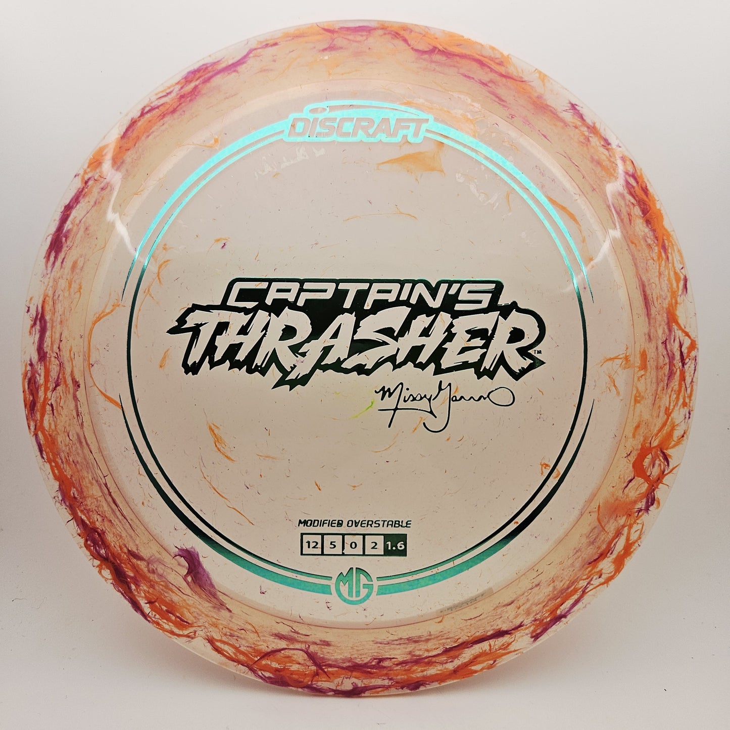 #14393 173-174g Pink, Missy Gannon Z Jawbreaker Captain's Thrasher