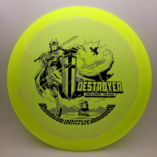 #11677 173-175g Yellow, Henna Blomroos Tour Series Proto Glow Halo Star Destroyer