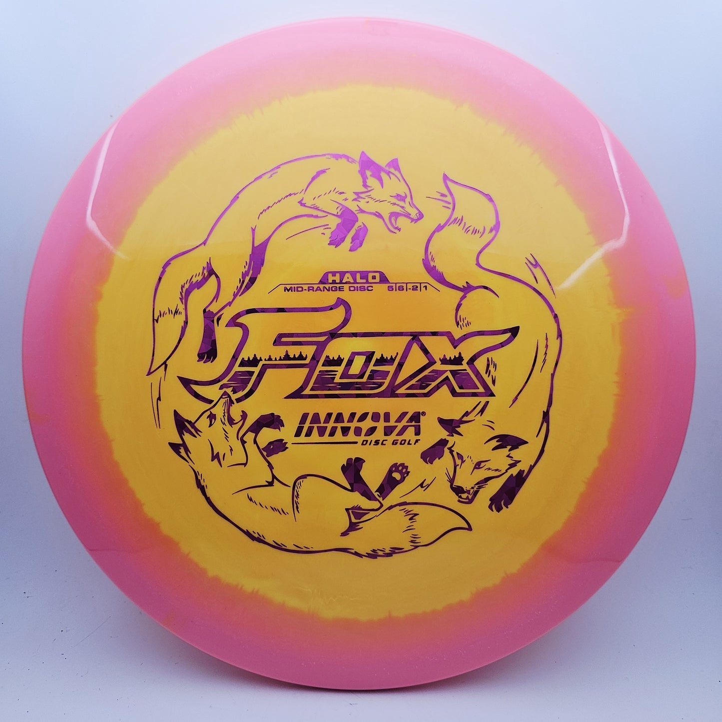 #16126 171g Yellow / Pink Halo Star Fox