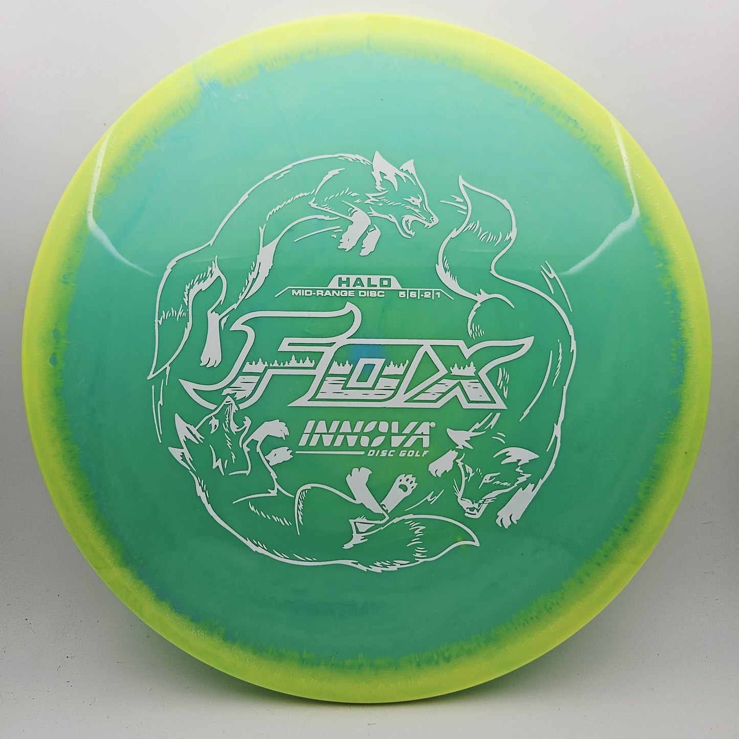 #16131 166g Teal / Green Halo Star Fox