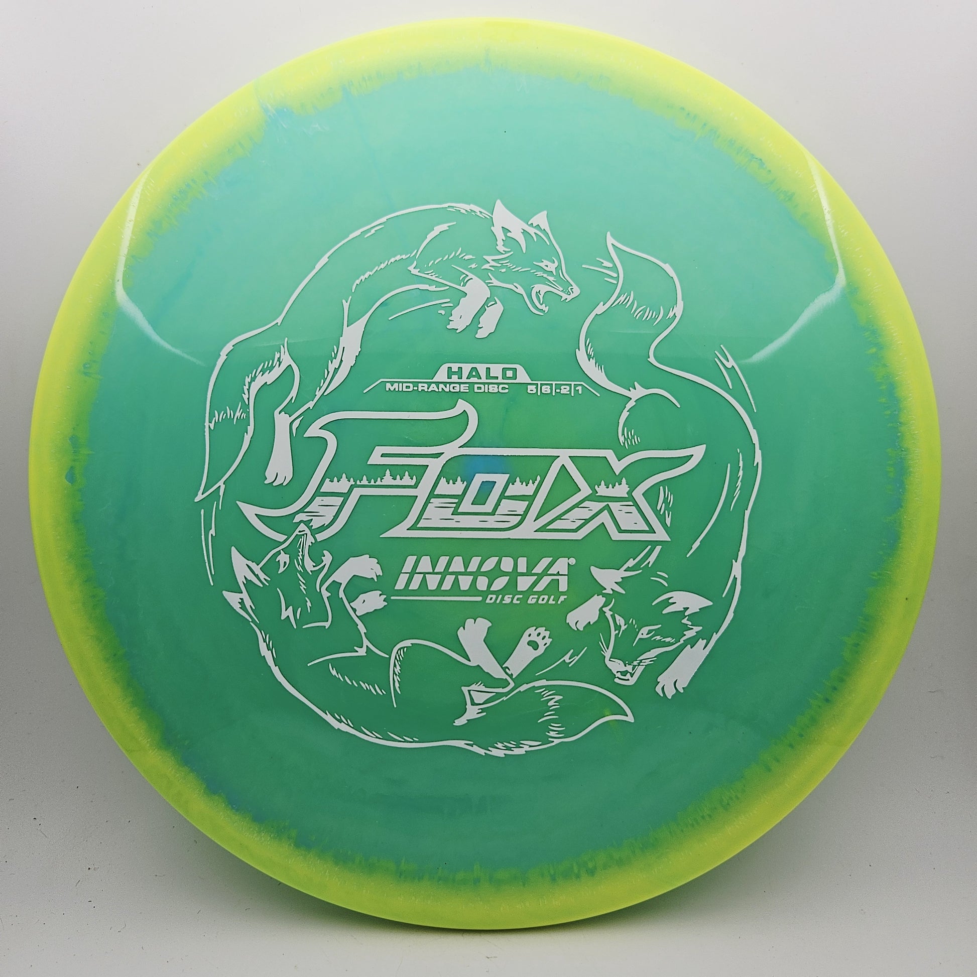 #16131 166g Teal / Green Halo Star Fox