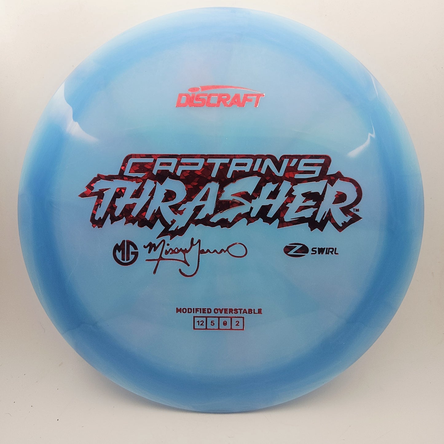 #20074 174g Blue, Missy Gannon Tour Series Z Swirl Captains Thrasher - Missy Gannon Tour Series