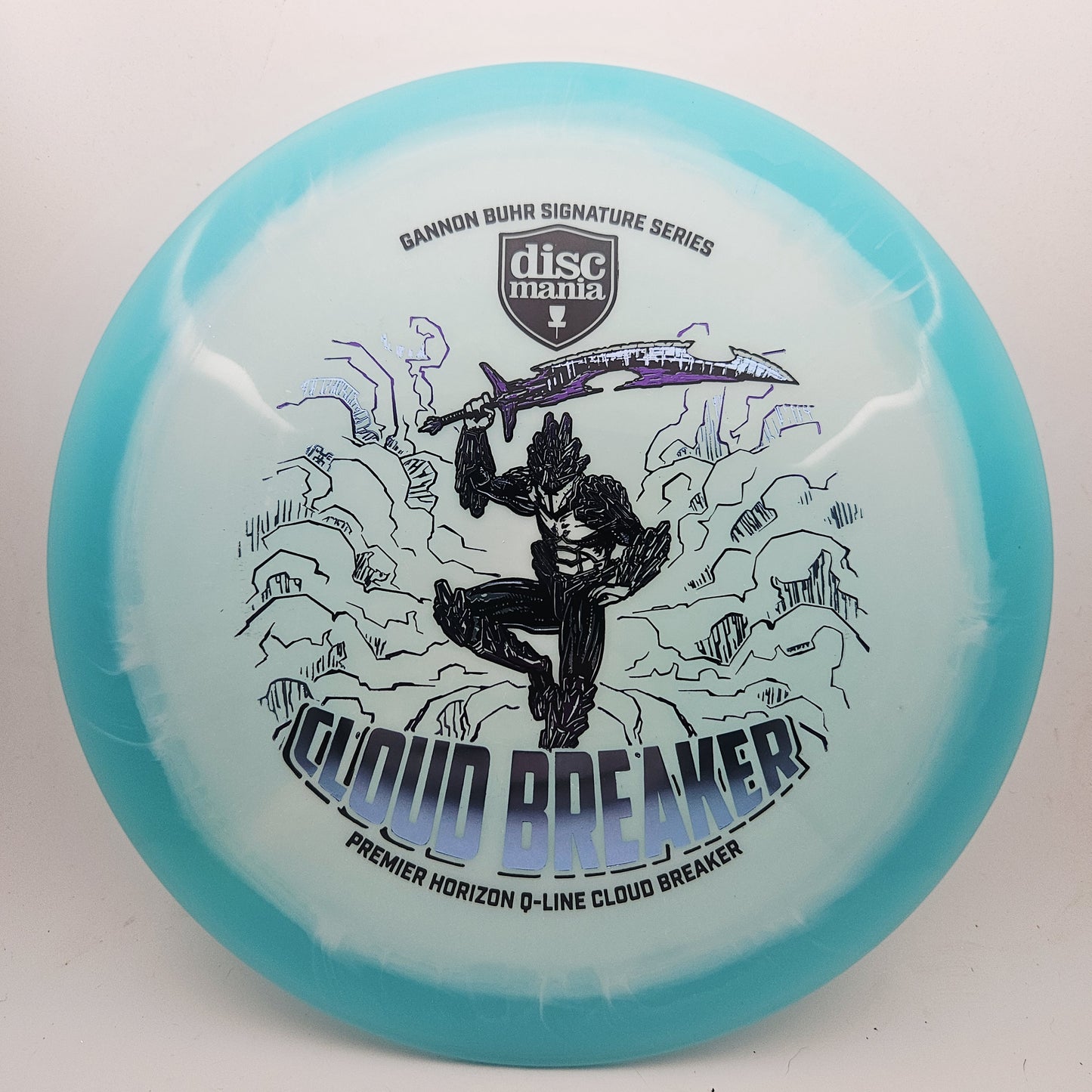 #19584 173g White / Turquoise, Gannon Buhr Signature Series Premier Horizon Q-Line Cloud Breaker - Gannon Buhr Signature Series Premier