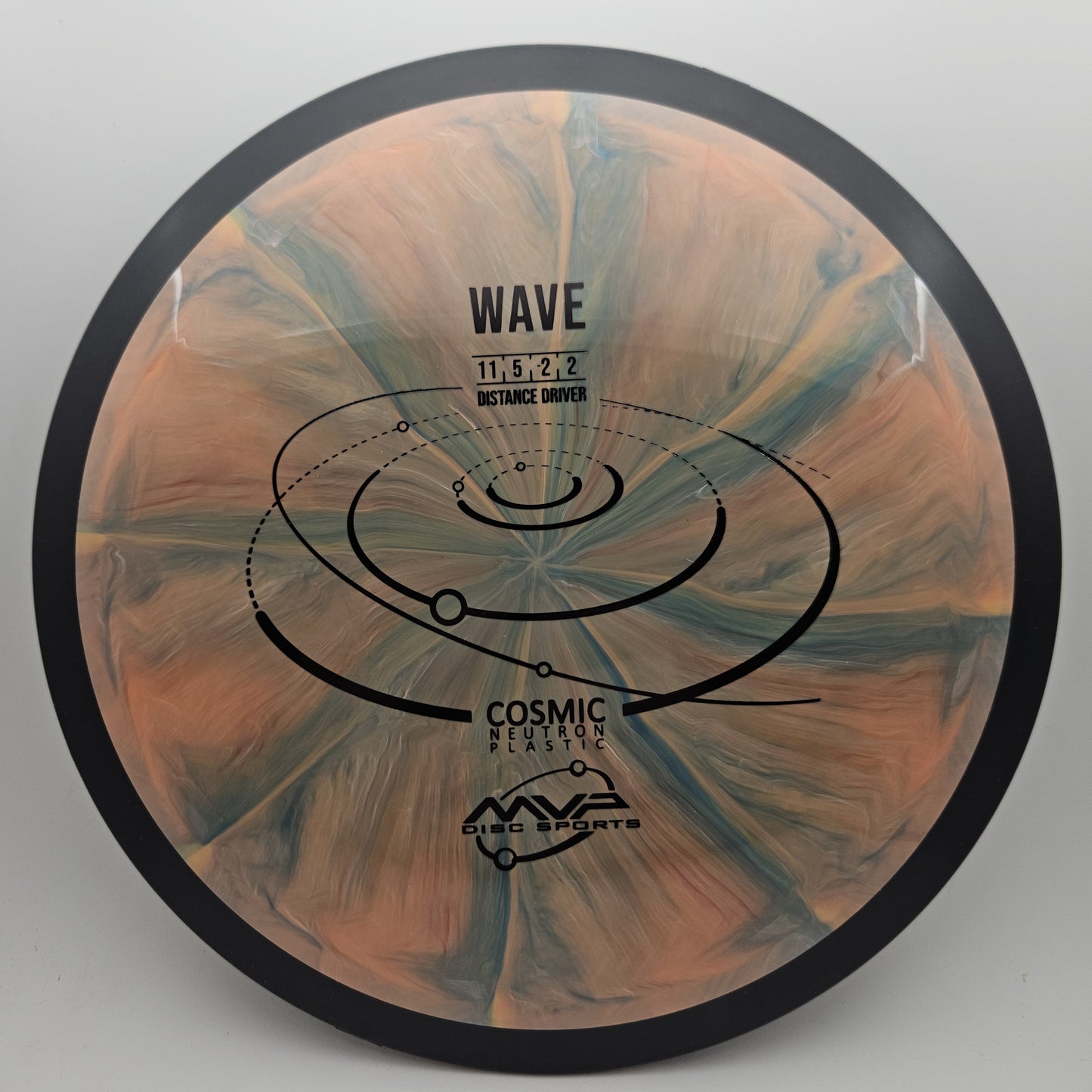 #10439 173g Peach Cosmic Neutron Wave