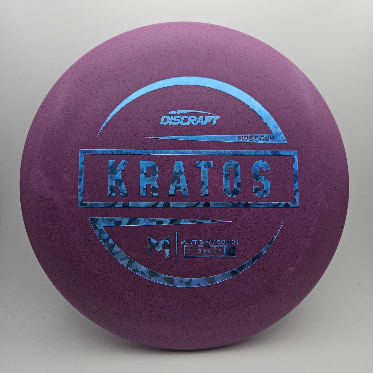 #5717 173g Purple, First Run Rubber Blend Kratos - First Run