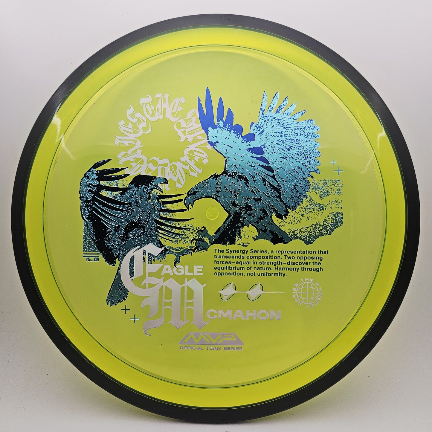 #14615 166g Dayglo, Blue Foil, Eagle McMahon Signature Series Proton Resistor