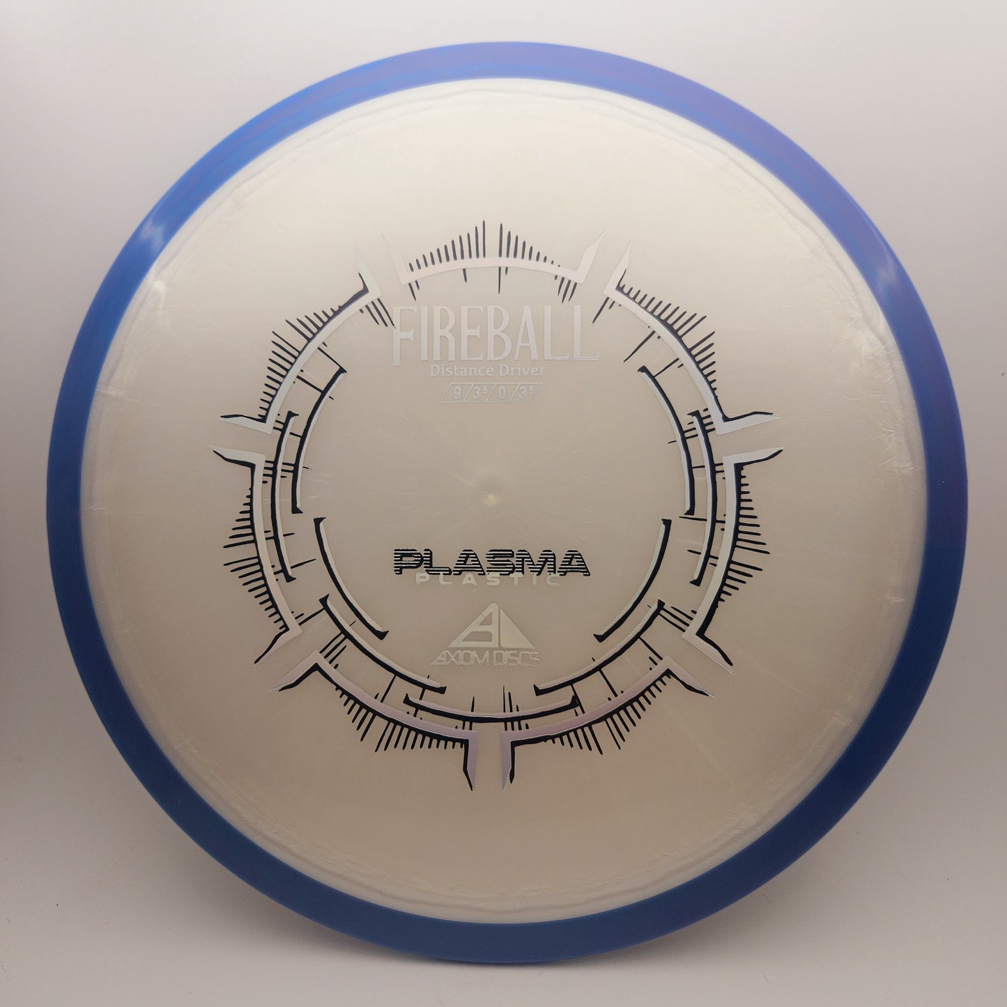 #12690 172g White / Blue Plasma Fireball