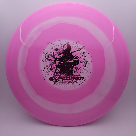 #14005 173g Pink, Isaac Robinson Team Series Gold Bullseye Explorer