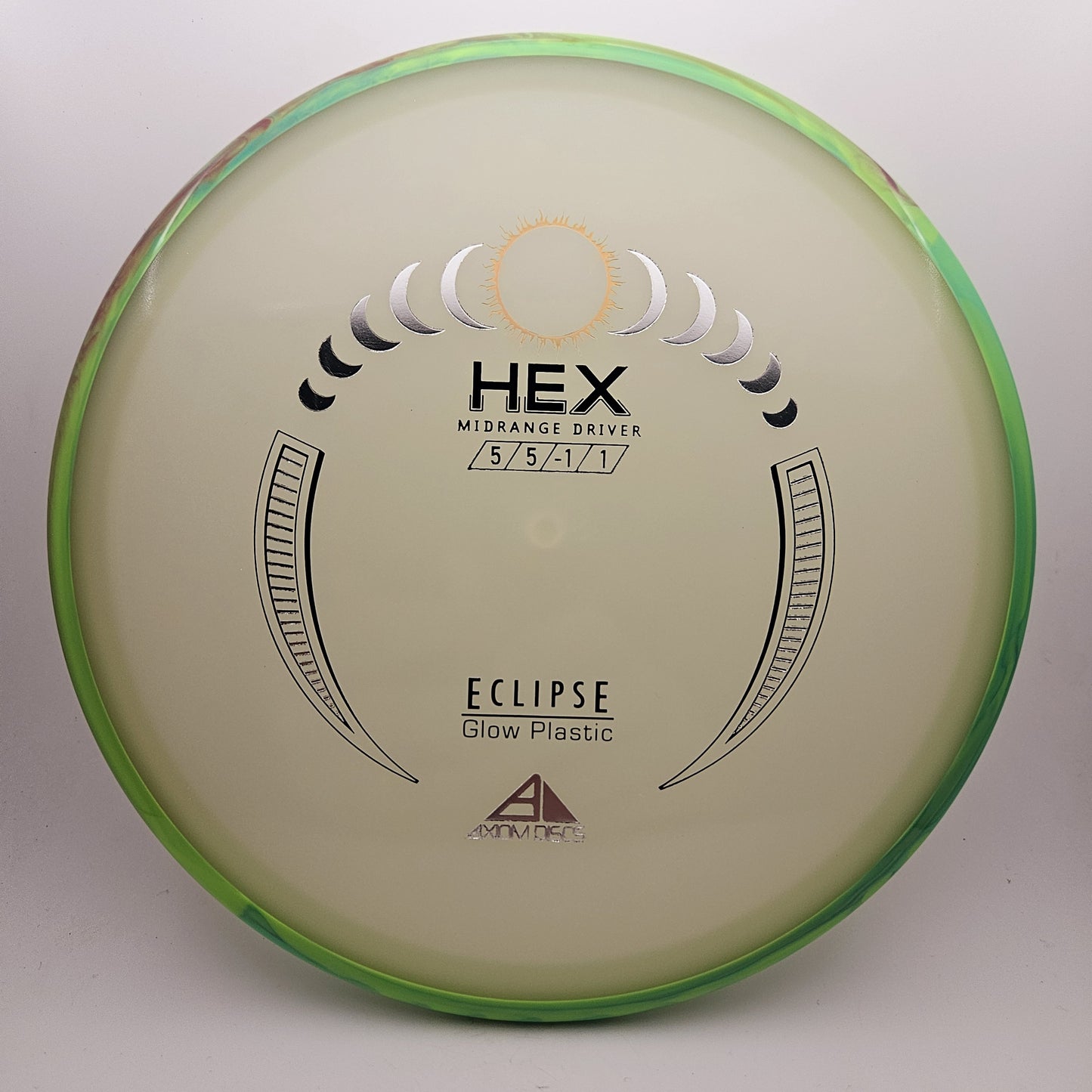 #12124 177g Glow / Green Eclipse Hex