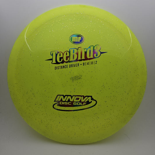 #11655 173-175g Yellow Champion Metal Flake Teebird3