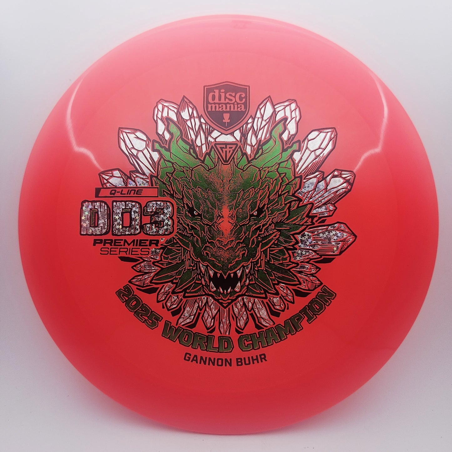 #15850 173g Red, Gannon Buhr World Champion Q-Line DD3