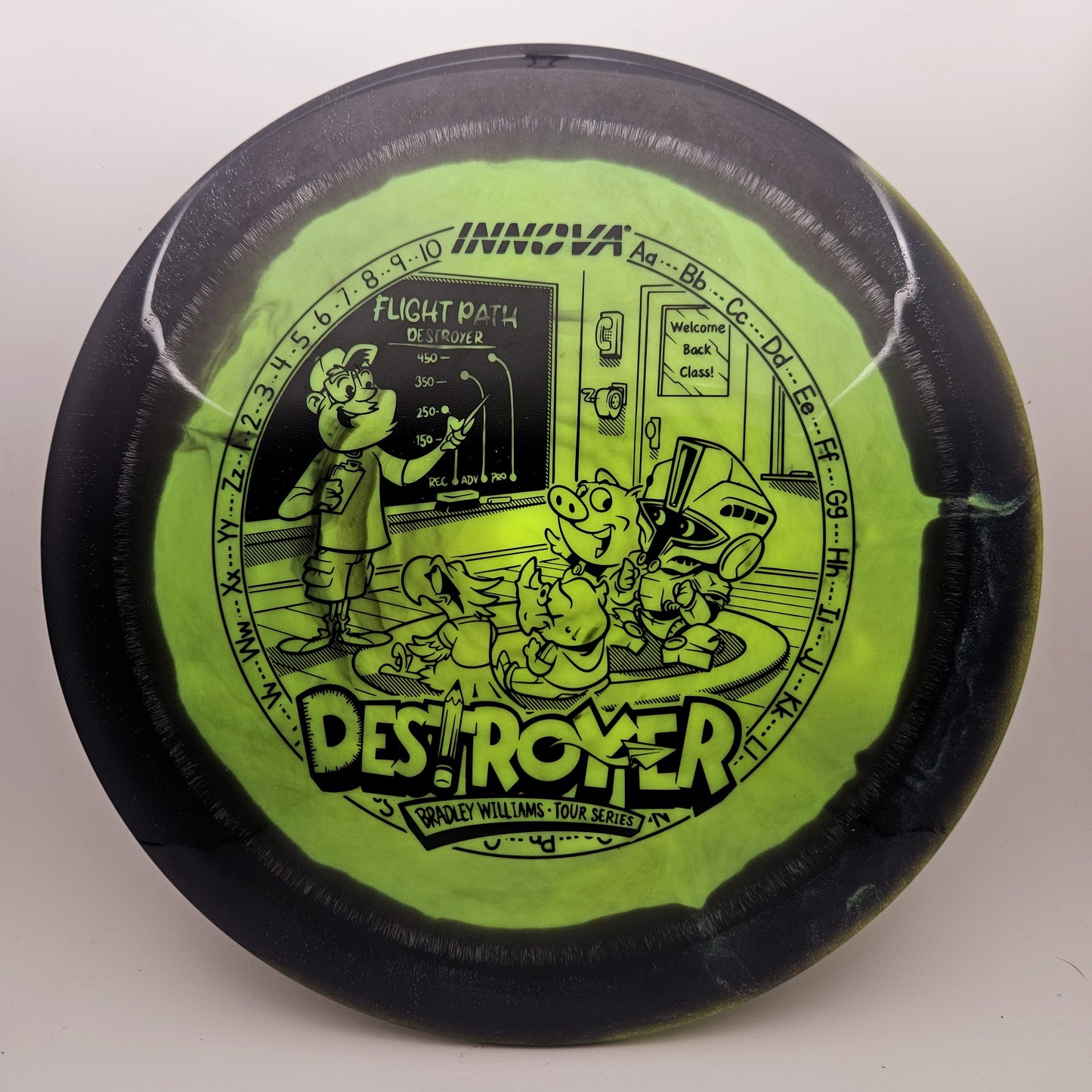 #12701 157g Black / Green, Bradley Williams Tour Series Baby Halo Star Destroyer