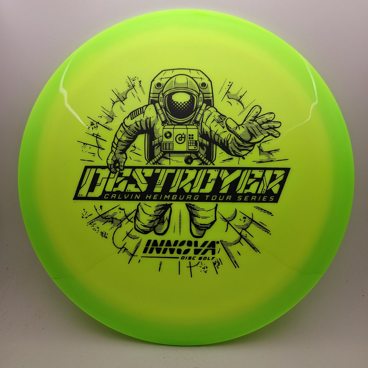 #12074 173-175g Green / Green, Grey Foil, Calvin Heimburg Tour Series Halo Star Destroyer - Calvin Heimburg Tour Series