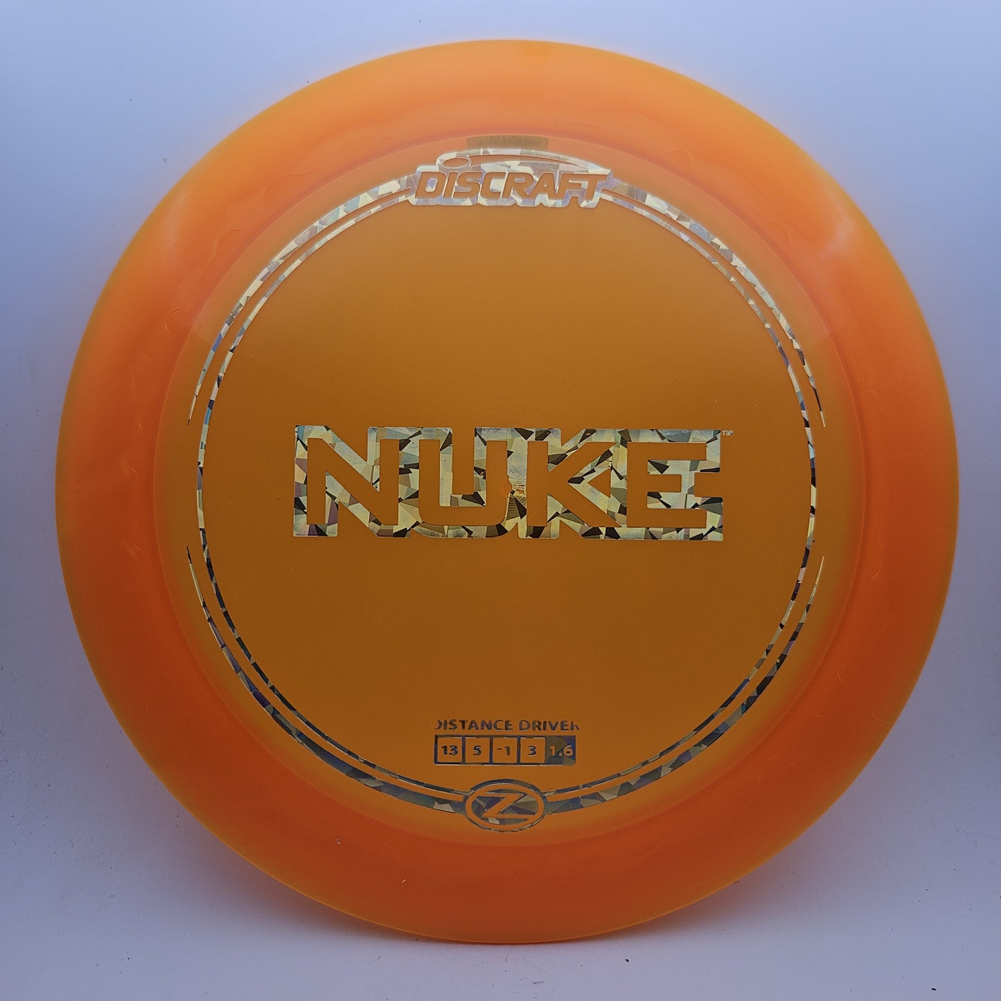 #11267 170-172g Orange, Gold Shatter Foil Z Nuke