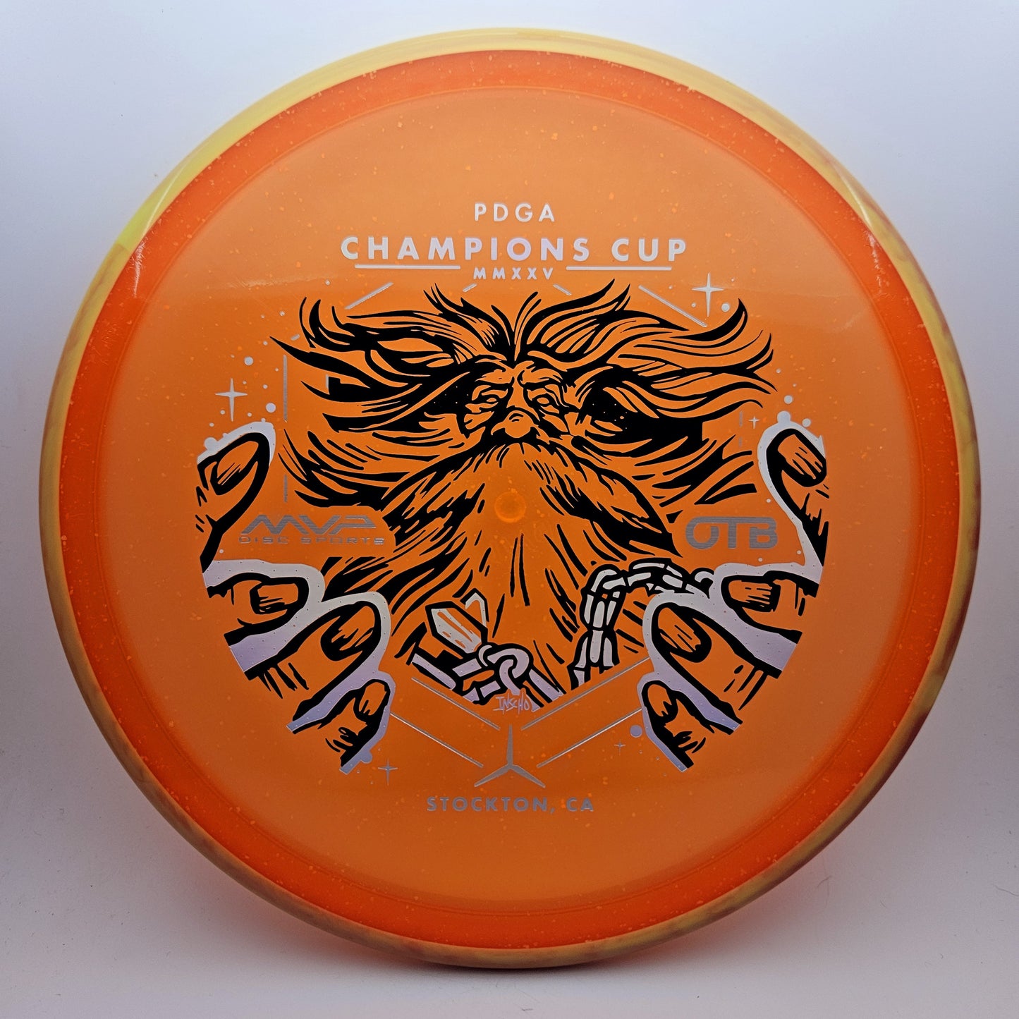#11691 177g Orange / Orange, Champions Cup 2025 Particle Glow Proton Hex