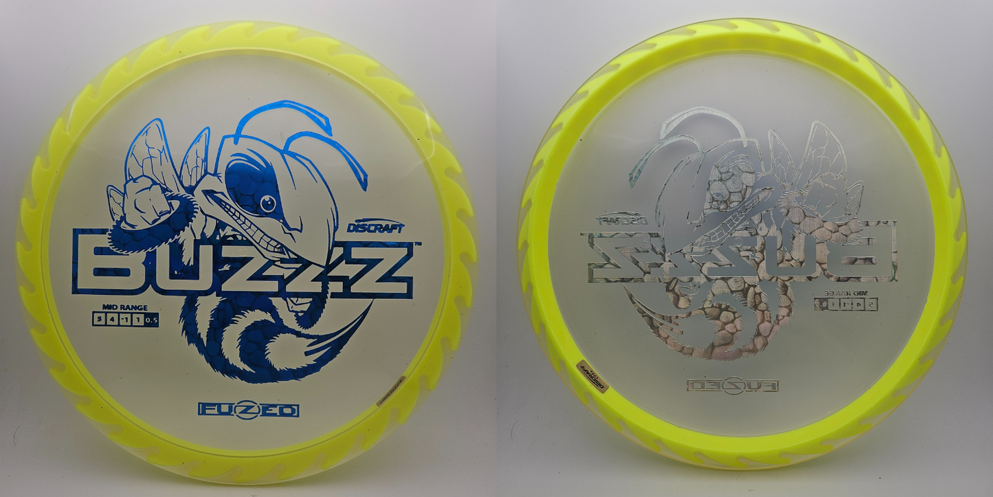 #11229 177+g Clear / Yellow, Blue Scales Foil, Buzzzsaw Fuzed Buzzz