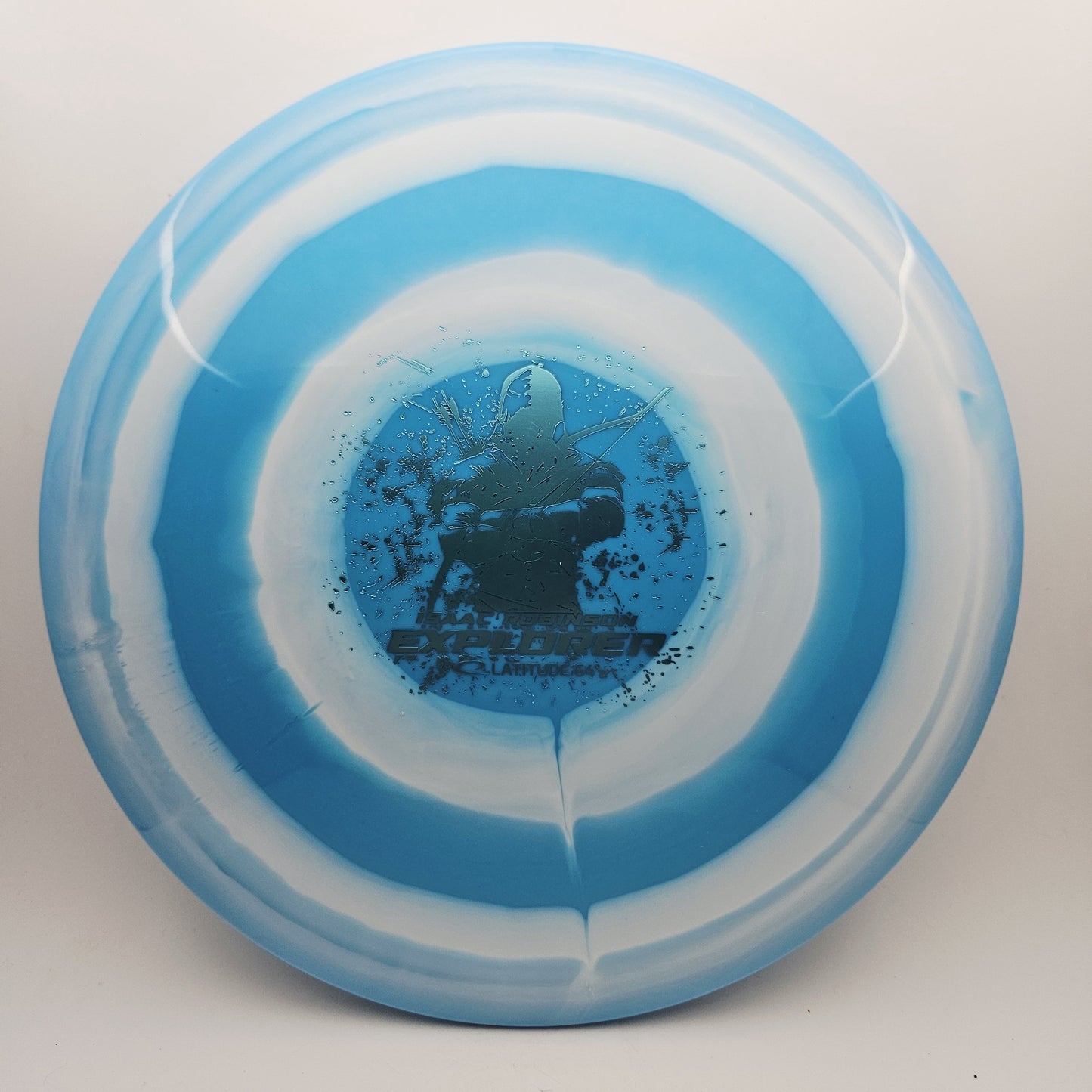 #14002 176g Blue, Isaac Robinson Team Series Gold Bullseye Explorer