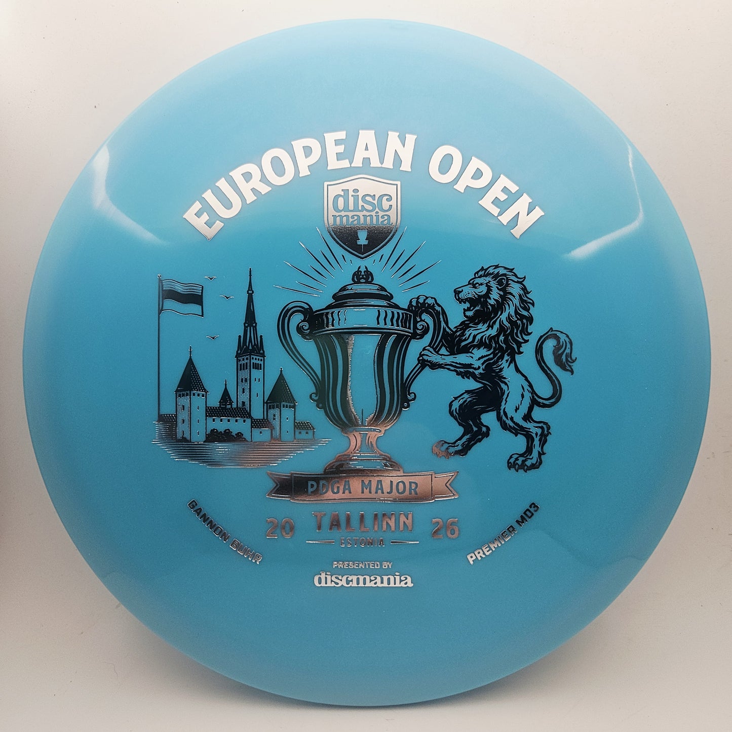 #20216 177g Blue, Gannon Buhr European Open Champion SE Q-Line MD3 - Gannon Buhr European Open Champion