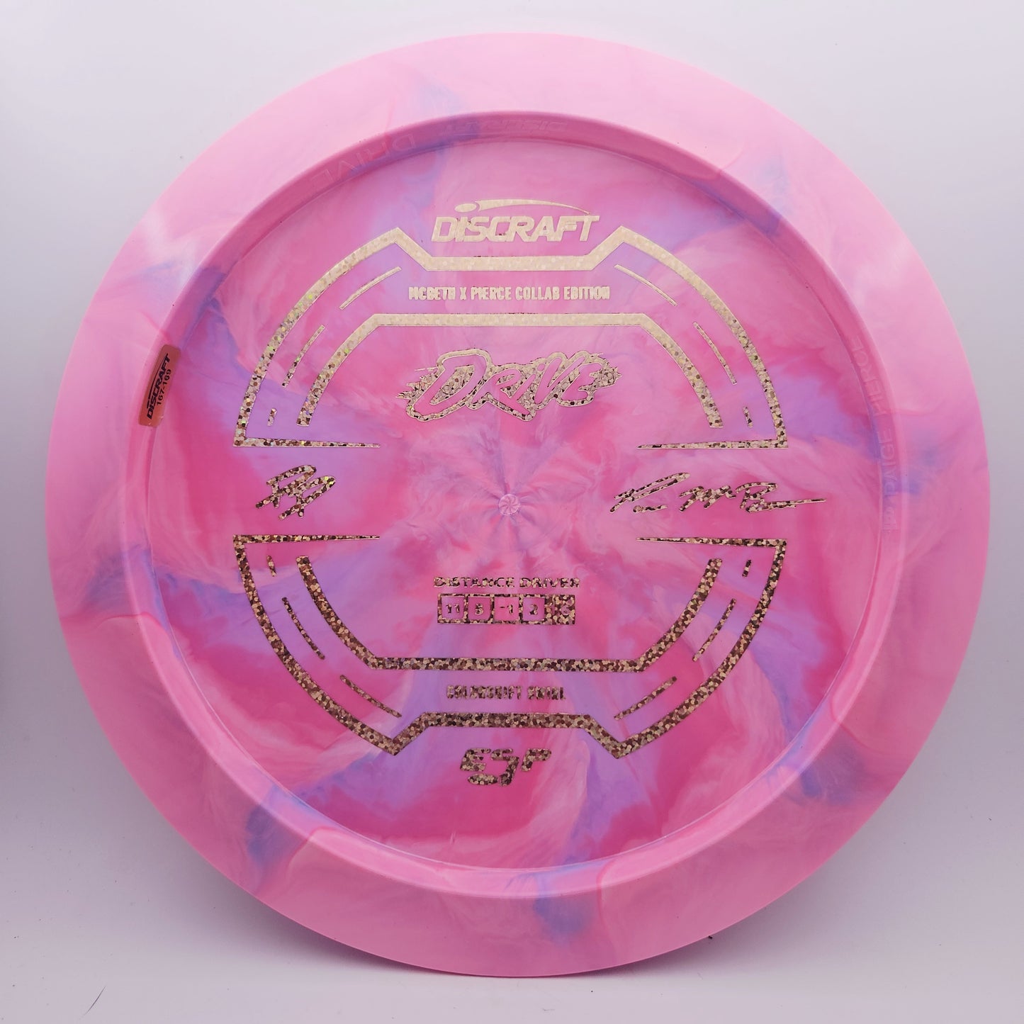 #16527 167-169g Pink, Paul McBeth / Paige Pierce Collab ESP Drive