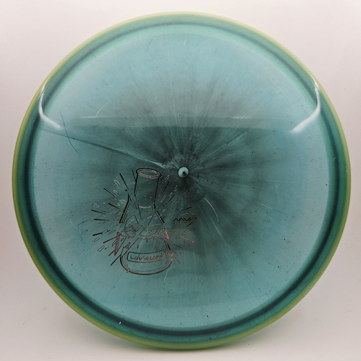 #20931 164g Blue / Green, Lab Second Particle Proton Soft Envy - Lab Second