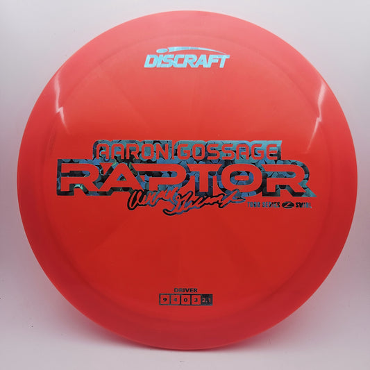#12846 173-174g Red, Aaron Gossage Tour Series 2025 Z Swirl Raptor