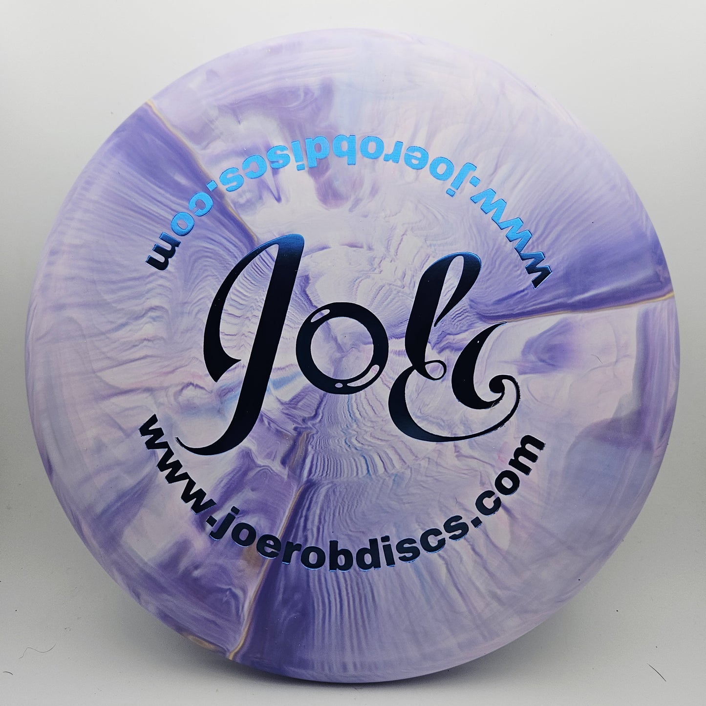 #15293 173-174g Purple, Blue Foil, JRDG JRDG CT Swirl Luna