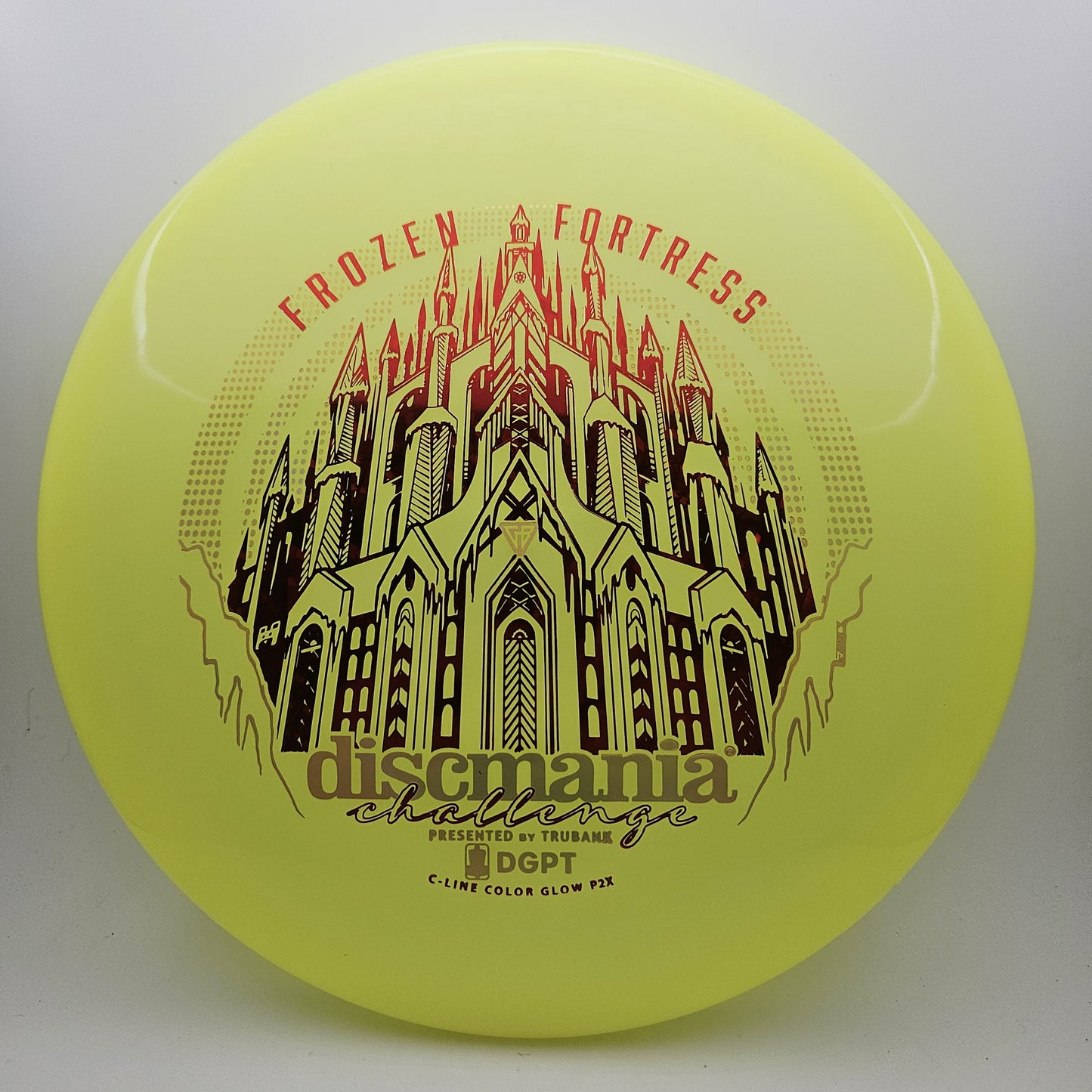 #16236 174g Yellow, Discmania Challenge Glow C-Line P2x