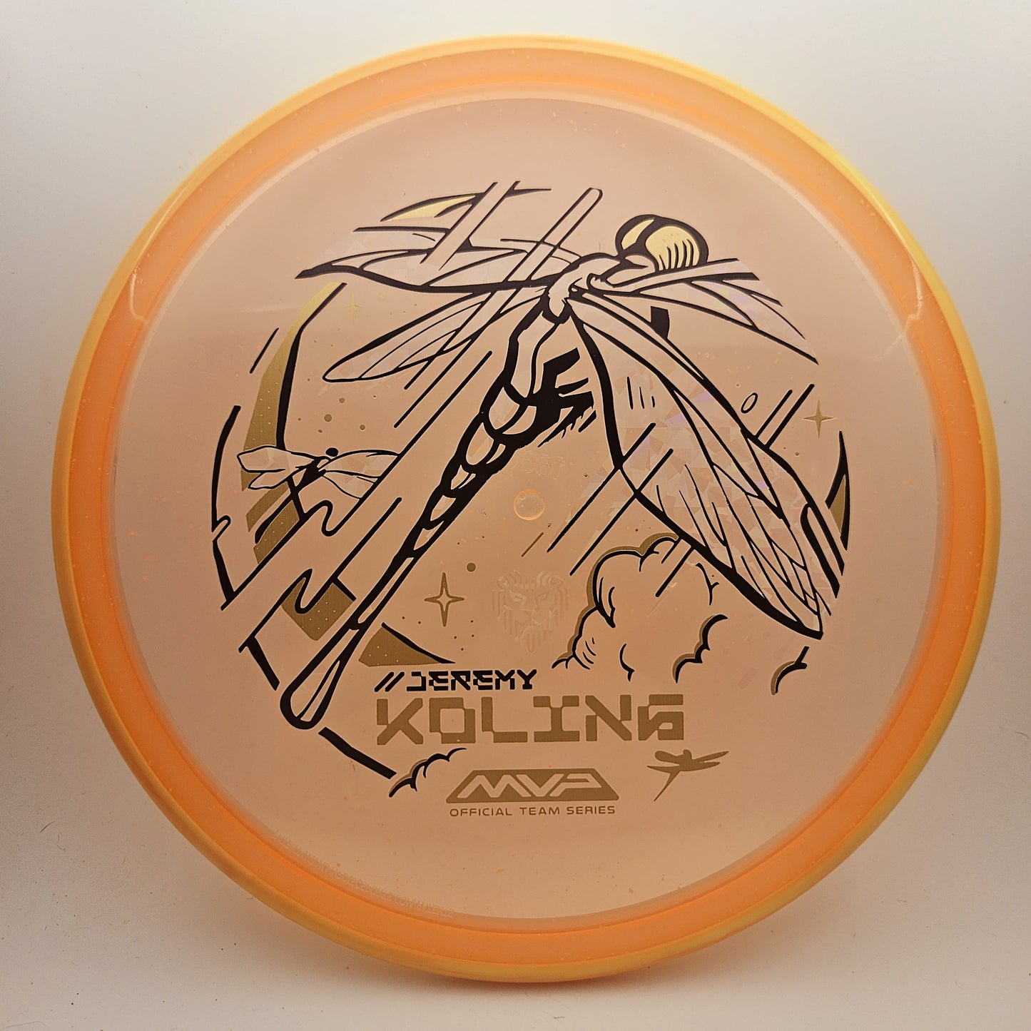 #10760 166g Peach / Orange, Jeremy Koling Tour Series Particle Glow Proton Tempo - Jeremy Koling Tour Series