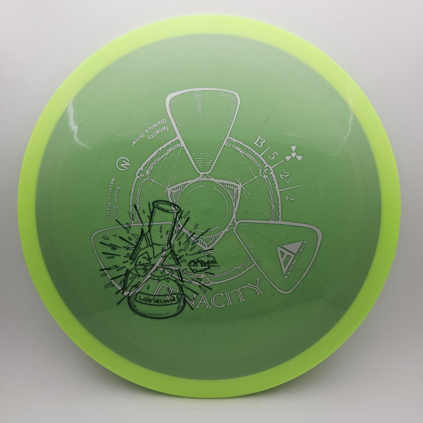 #15961 170g Green / Dayglo, Lab Second Neutron Tenacity - Lab Second