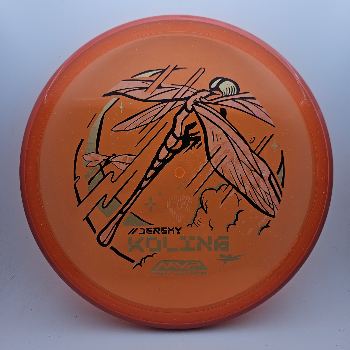 #10776 174g Orange / Red, Jeremy Koling Tour Series Particle Glow Proton Tempo - Jeremy Koling Tour Series