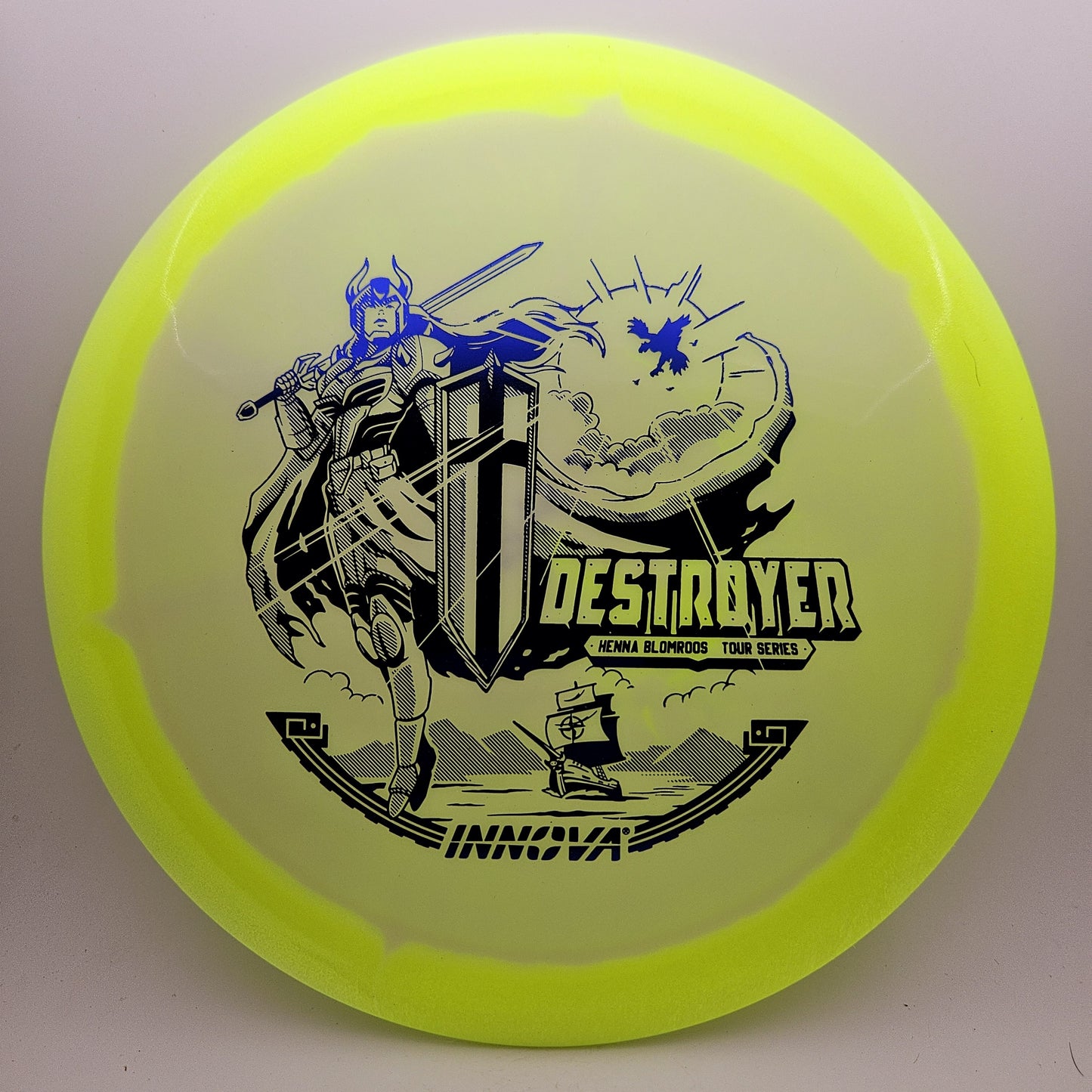 #12379 173-175g Yellow, Henna Blomroos Tour Series Proto Glow Halo Star Destroyer