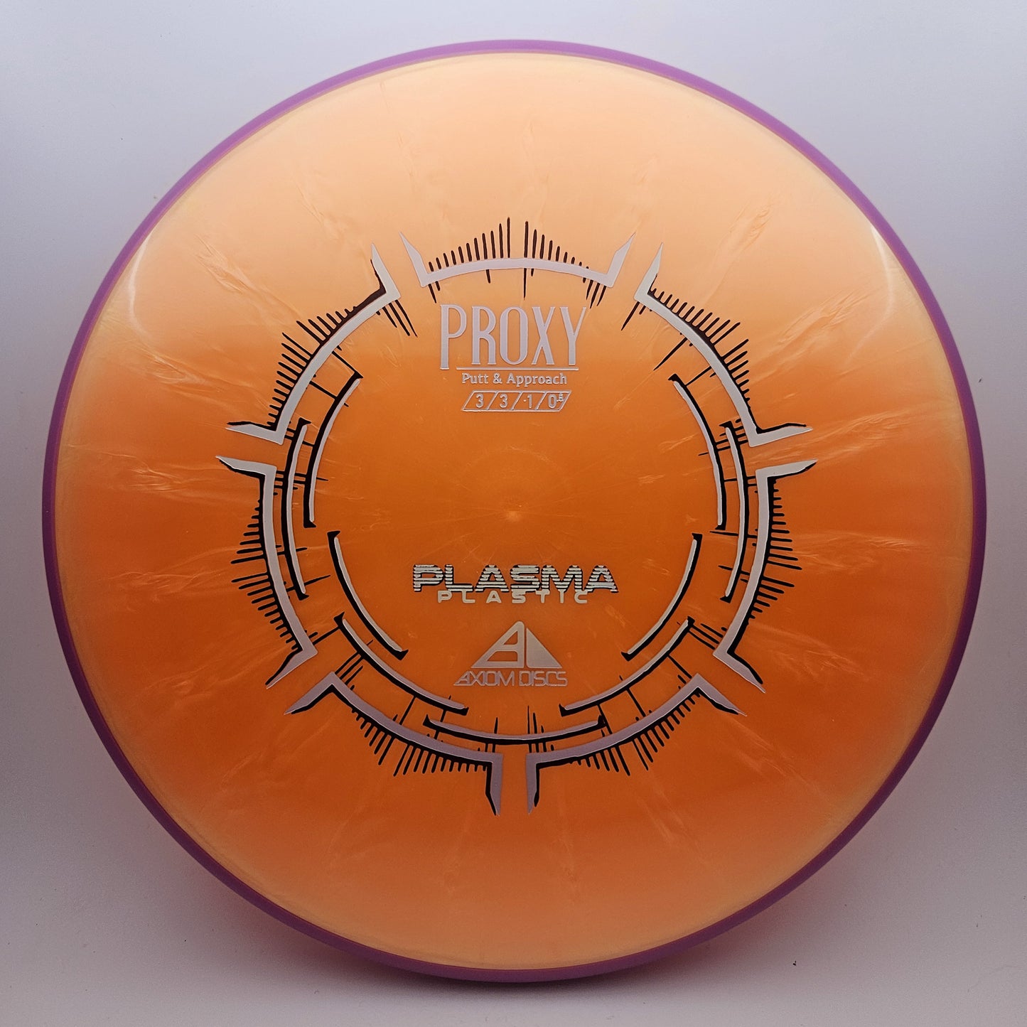 #12614 173g Peach / Purple Plasma Proxy