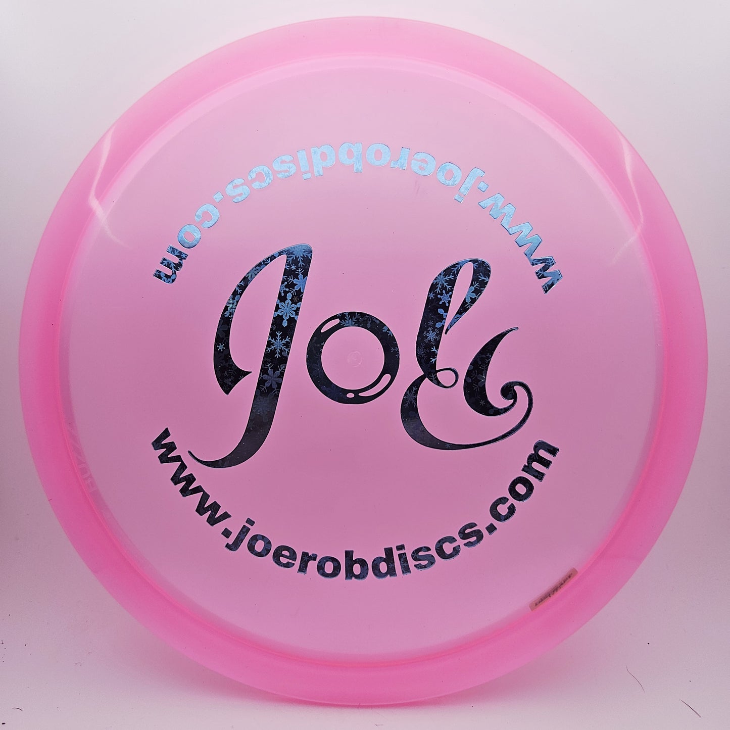 #15338 177+g Pink, Snowflakes Foil, JRDG JRDG CryZtal Buzzz