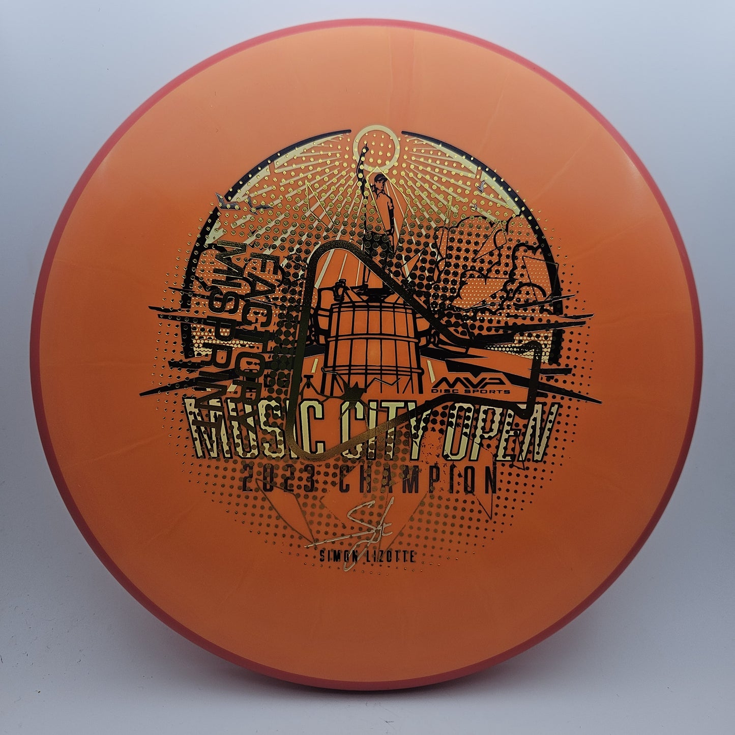 #9869 165g Orange / Red, Misprint Fission Proxy