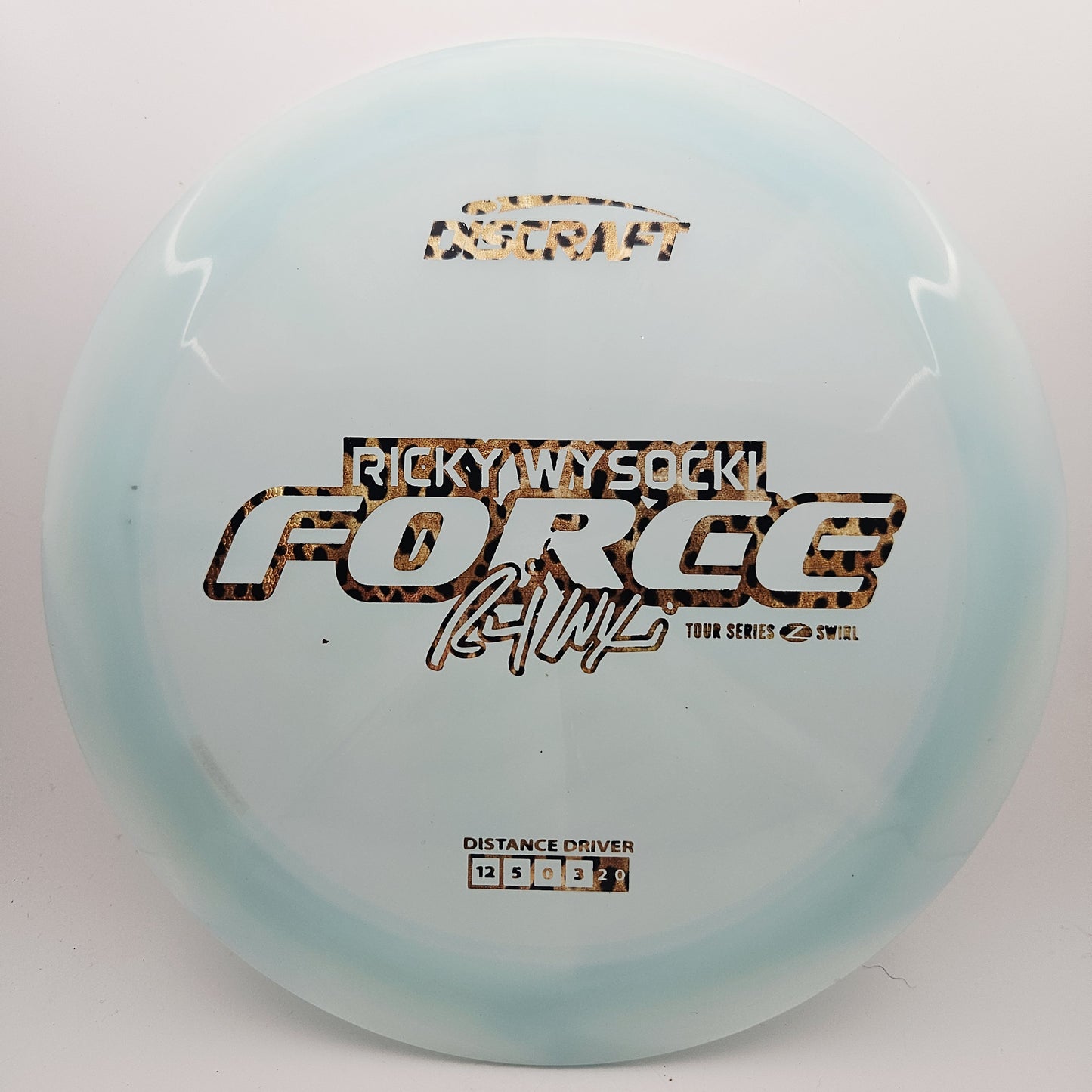 #13126 173-174g Blue, Ricky Wysocki Tour Series 2025 Z Swirl Force