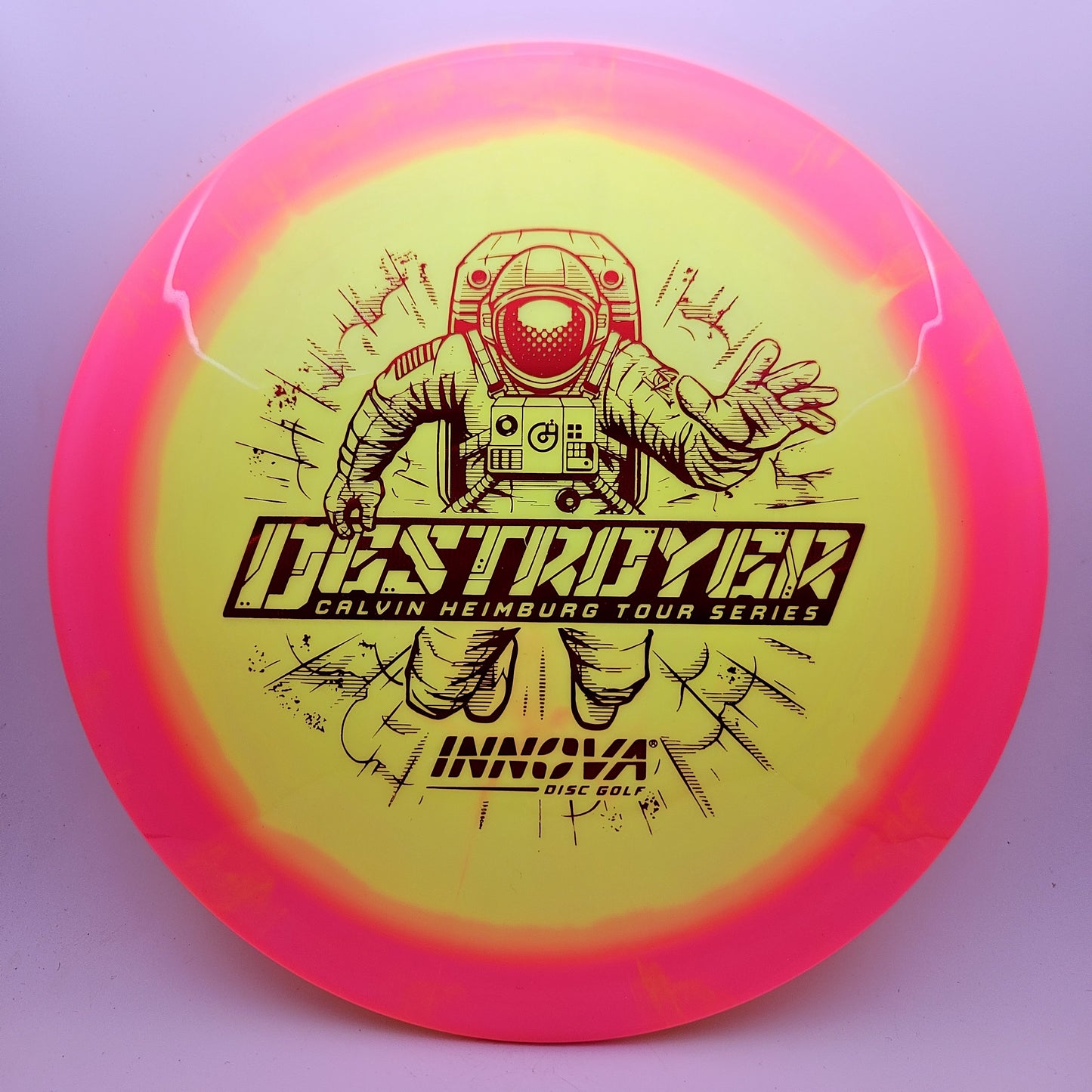 #12072 173-175g Pink / Green, Red Foil, Calvin Heimburg Tour Series Halo Star Destroyer - Calvin Heimburg Tour Series