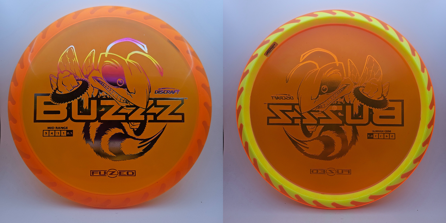 #11304 175-176g Orange / Yellow, Gradiant Foil, Buzzzsaw Fuzed Buzzz