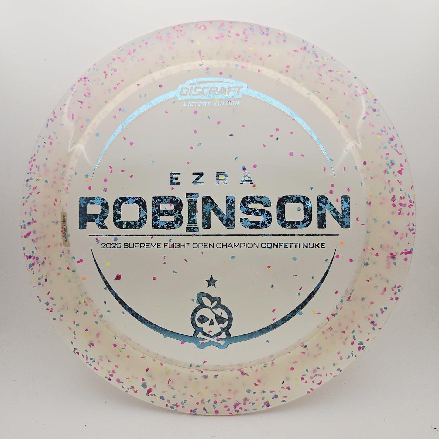 #12892 173-174g Clear, Ezra Robinson Victory Edition Z Confetti Nuke