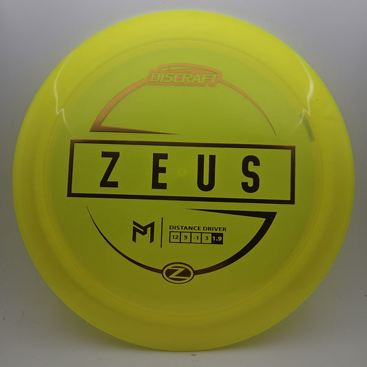 #8179 170-172g Yellow Z Zeus
