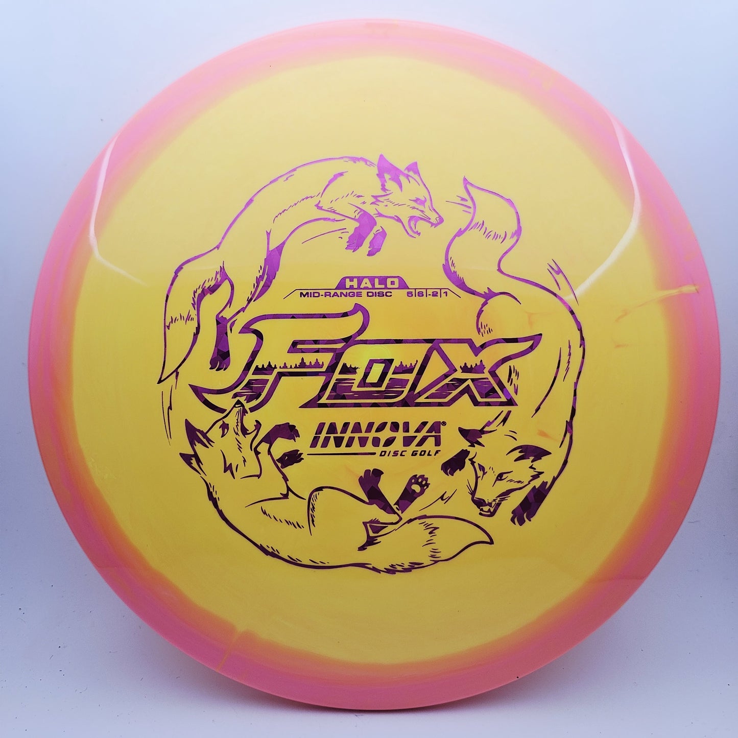 #16130 168g Yellow / Pink Halo Star Fox
