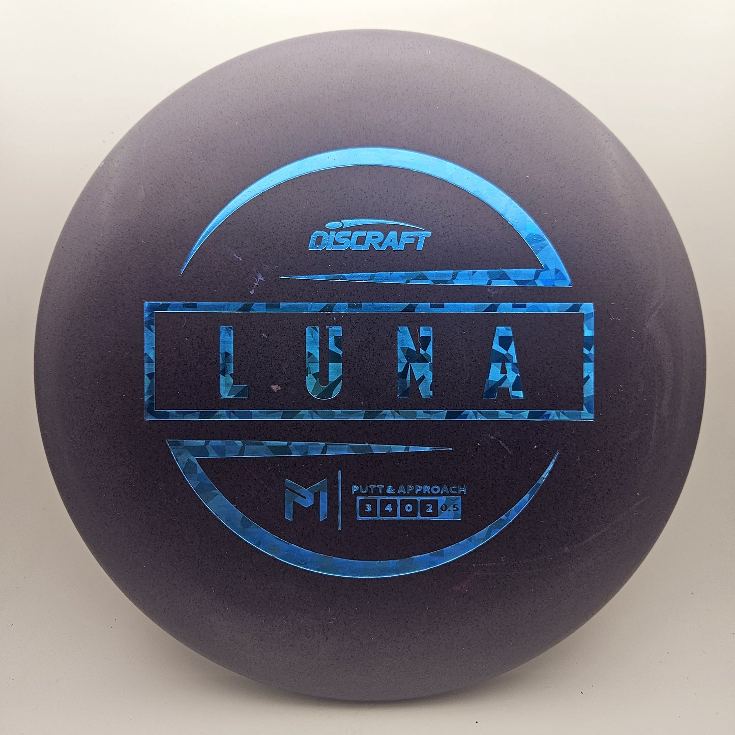 #11919 171g Black Rubber Blend Luna